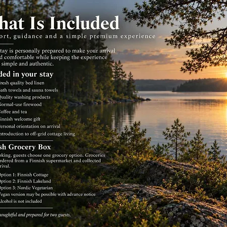 Private Finnish Off-grid & Sauna Experience *