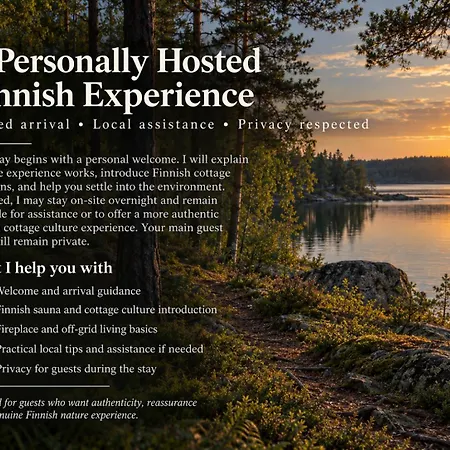 Chalet Private Finnish Off-grid & Sauna Experience Mikkeli
